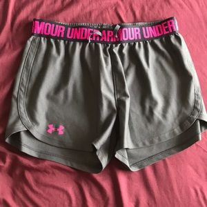Under armour active running shorts size xs